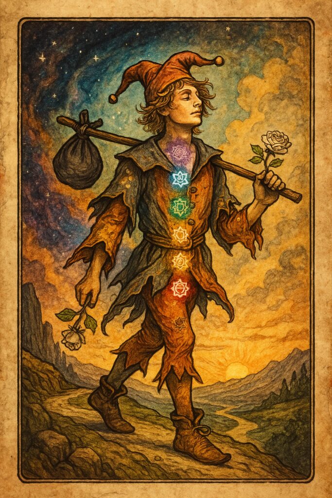 wondering fool part of the tarot collection
