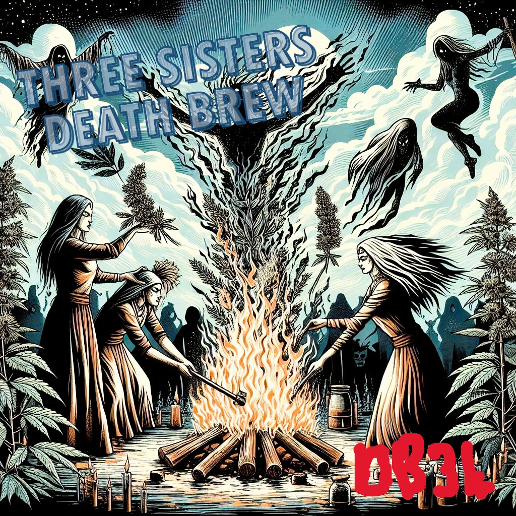 three sisters doing wormwood purge