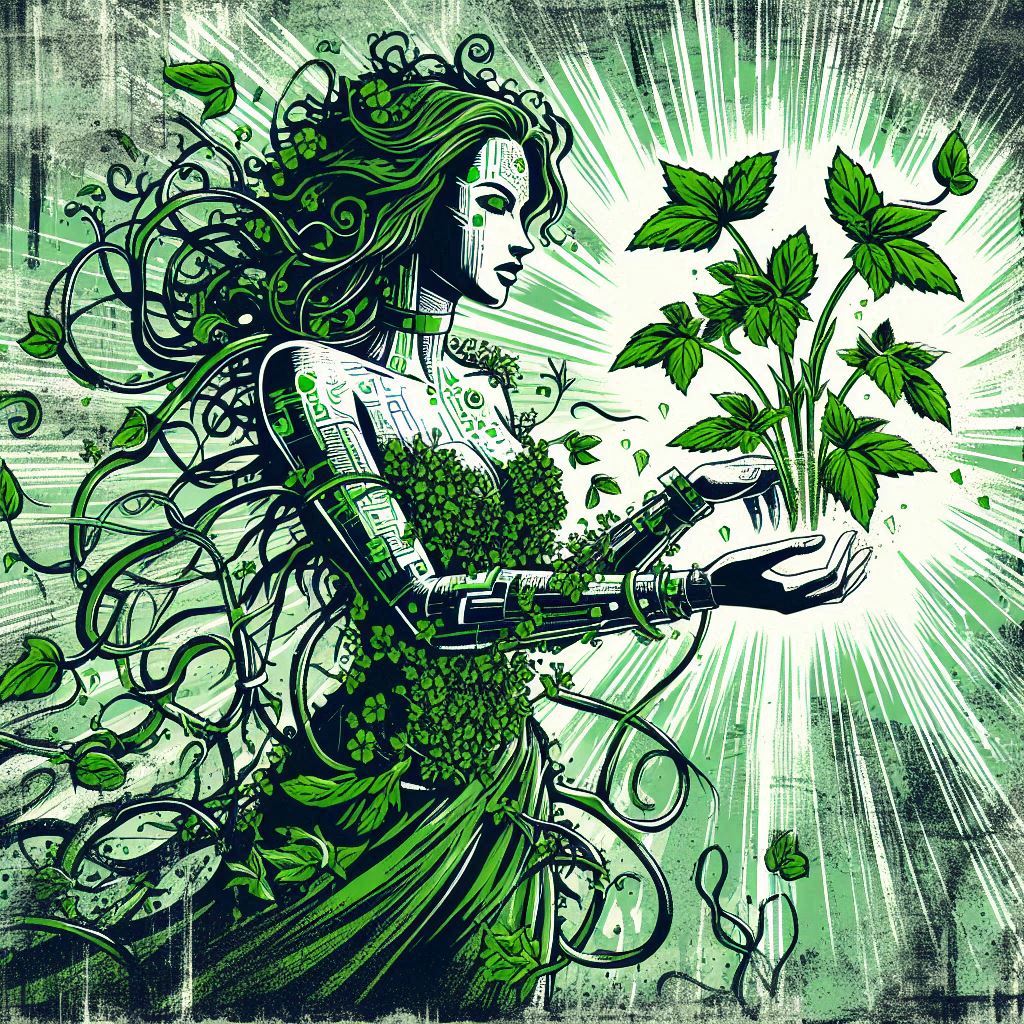 parsley grunge art for parsley article resembles poison ivy marvel