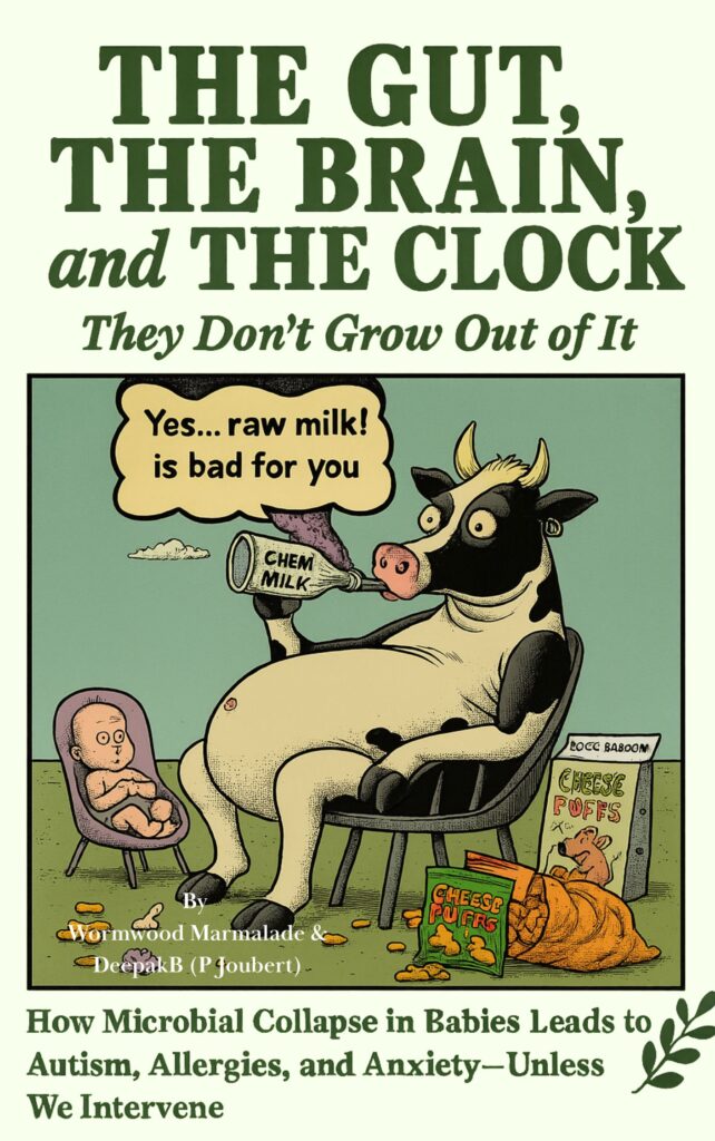 book cover for the gut the brain and the clock