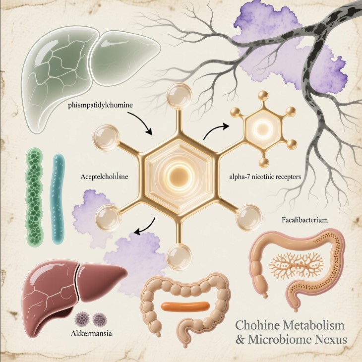 choline chart with body chemistry