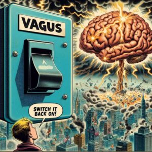 vagus nerve and brain switching off the alarm