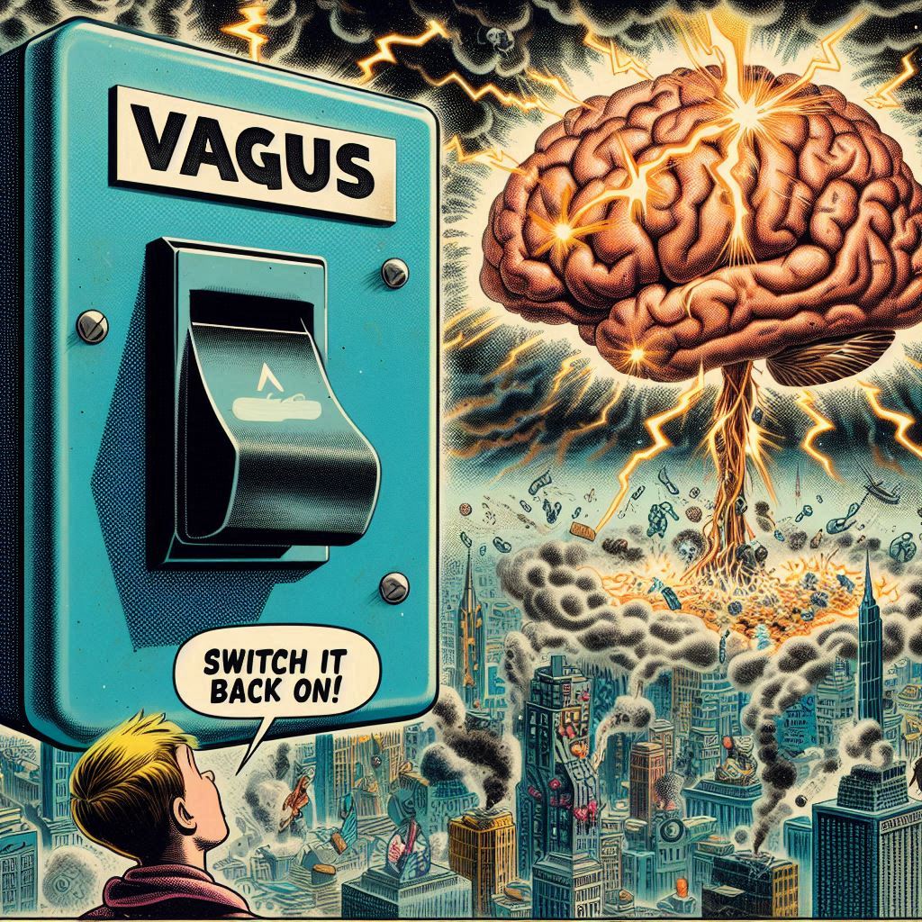 vagus nerve and brain switching off the alarm
