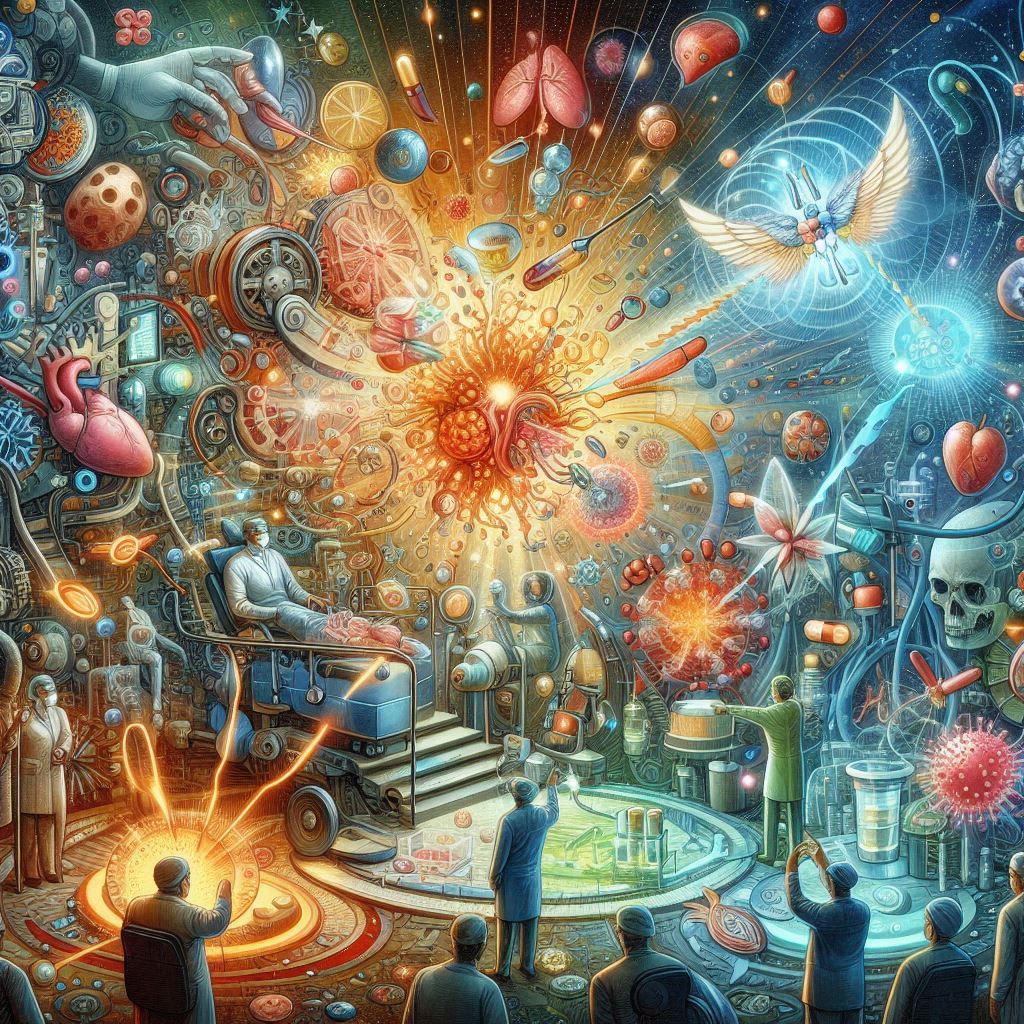 chaos comic art of disease and biology reactivity controls